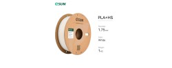 فیلامنت PLA+HS سرعت بالا برند eSUN سفید 1.75mm