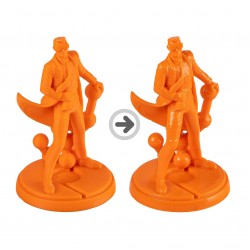 فیلامنت PolySmooth™ PLA برند Polymaker نارنجی 1.75mm فیلامنت PolySmooth™ PLA برند Polymaker نارنجی 1.75mm