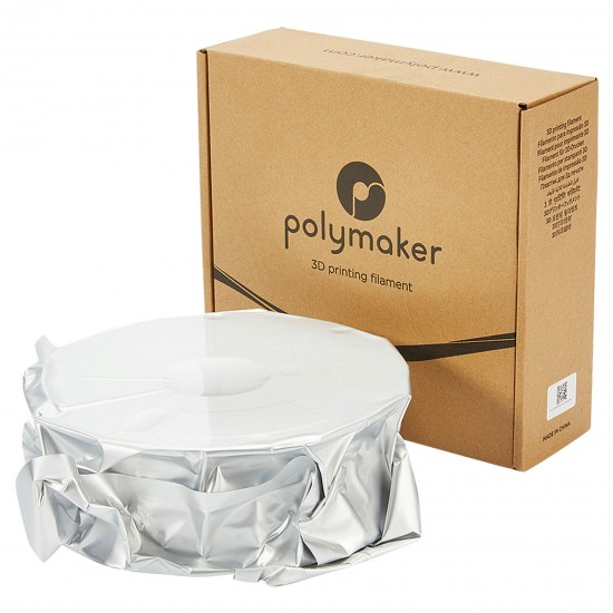فیلامنت PolyLite™ PETG برند Polymaker سفید 1.75mm