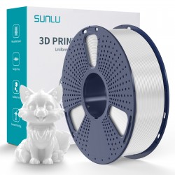 فیلامنت PETG برند SUNLU رنگ سفید 1.75mm فیلامنت PETG برند SUNLU رنگ سفید 1.75mm