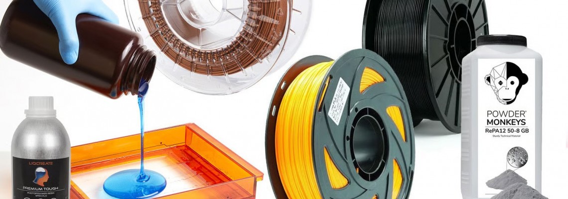 راهنمای نهایی مواد مورد استفاده در چاپ سهبعدی از مبتدی تا حرفهای: نسخه 2026 راهنمای نهایی مواد مورد استفاده در چاپ سهبعدی از مبتدی تا حرفهای: نسخه 2026