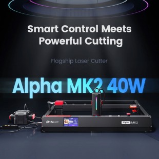 دستگاه لیزر حکاکی و برش با لیزر 40 وات اپتیکال AlgoLaser Alpha MK2 40W همراه با پمپ هوا