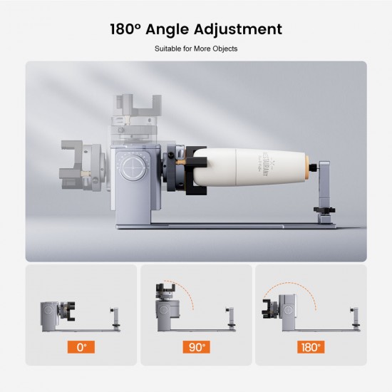 دستگاه روتاری لیزر AlgoLaser Y-axis Rotary Chuck (ARC)