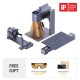 LaserPecker LP4 در حال حکاکی چوب با لیزر دوگانه