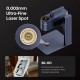 LaserPecker LP4 در حال حکاکی چوب با لیزر دوگانه