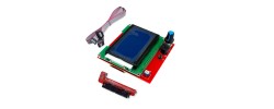 نمایشگر کنترلر پرینتر سه بعدی -  RepRap Discount Full Graphic Smart Controller 12864 LCD 
