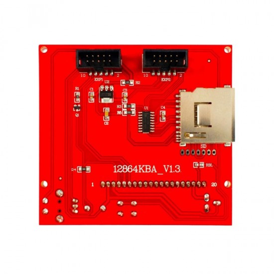 نمایشگر کنترلر پرینتر سه بعدی -  RepRap Discount Full Graphic Smart Controller 12864 LCD 