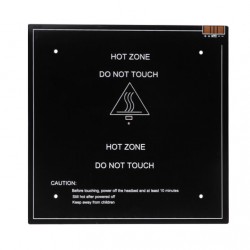 هیت بد آلومینیومی سایز 235x235 میلی متر 24 ولت