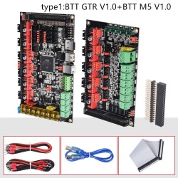 برد کنترلر پرینتر سه بعدی BIGTREETECH GTR V1.0 به همراه برد توسعه M5 V1.0 برد کنترلر پرینتر سه بعدی BIGTREETECH GTR V1.0 به همراه برد توسعه M5 V1.0