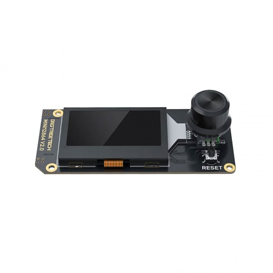 نمایشگر Mini12864 V2.0 با نور پس‌زمینه RGB مناسب پرینترهای SKR