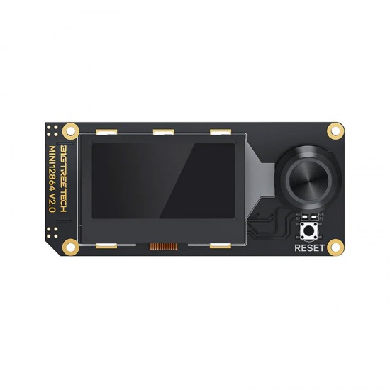 نمایشگر Mini12864 V2.0 با نور پس‌زمینه RGB مناسب پرینترهای SKR