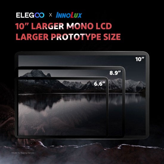 صفحه نمایش ELEGOO 10 INCHES 8K LCD مناسب ELEGOO SATURN 2