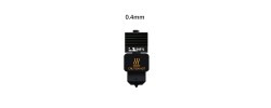 Hotend با نازل استیل سخت شده 0.4mm شرکت Bambu Lab خانواده A1/H2/P2 جریان بالا