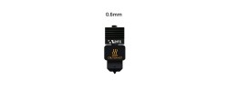 Hotend با نازل استیل سخت شده 0.6mm شرکت Bambu Lab خانواده A1/H2/P2 جریان بالا