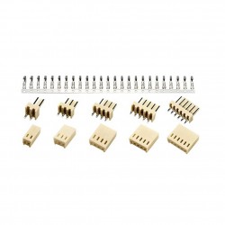 سوکت مخابراتی 2510 چهار پین نری و مادگی و سرسیم KF2510 Terminal سوکت مخابراتی 2510 چهار پین نری و مادگی و سرسیم KF2510 Terminal