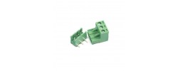 ترمینال فونیکس 3 پین انگل نری و مادگی Phonix 3 Pin Bent KF2EDG 5.08mm