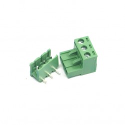 ترمینال فونیکس 3 پین انگل نری و مادگی Phonix 3 Pin Bent KF2EDG 5.08mm ترمینال فونیکس 3 پین انگل نری و مادگی Phonix 3 Pin Bent KF2EDG 5.08mm