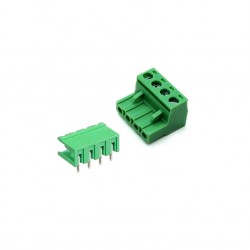 ترمینال فونیکس 4 پین انگل نری و مادگی Phonix 4 Pin Bent KF2EDG 5.08mm ترمینال فونیکس 4 پین انگل نری و مادگی Phonix 4 Pin Bent KF2EDG 5.08mm