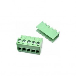 ترمینال فونیکس 5 پین رایت نری و مادگی Phonix 5 Pin straight KF2EDG 5.08mm ترمینال فونیکس 5 پین رایت نری و مادگی Phonix 5 Pin straight KF2EDG 5.08mm