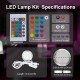 کیت روشنایی RGB ریموت دار Bambu Lab LED Lamp Set 001 کیت روشنایی RGB ریموت دار Bambu Lab LED Lamp Set 001
