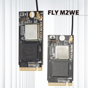 پکیج ماژول وای فای Mellow Fly-M2WE مجهز به حافظه 16G EMMC و برد پروگرامر USB