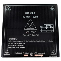 هیت بد آلومینیومی MK3 سایز 214x214 میلی متر ضخامت 3 میلی متر هیت بد آلومینیومی MK3 سایز 214x214 میلی متر ضخامت 3 میلی متر