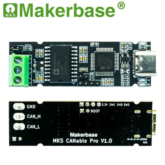 MKS CANable Pro USB-to-CAN adapter with isolation chip
