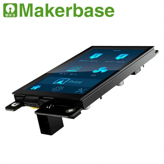 نمایشگر و کنترلر ال سی دی لمسی و رنگی پرینتر سه بعدی مدل Makerbase MKS H43
