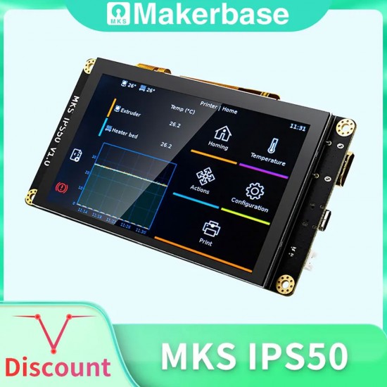 نمایشگر و کنترلر Makerbase MKS IPS50 پنج اینچی