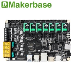 برد کنترلر پرینتر سه بعدی Makerbase MKS SKIPR همراه با نمایشگر رنگی و لمسی MKS PI-TS35 برد کنترلر پرینتر سه بعدی Makerbase MKS SKIPR همراه با نمایشگر رنگی و لمسی MKS PI-TS35