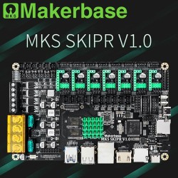 برد کنترلر پرینتر سه بعدی Makerbase MKS SKIPR همراه با نمایشگر رنگی و لمسی MKS PI-TS35 برد کنترلر پرینتر سه بعدی Makerbase MKS SKIPR همراه با نمایشگر رنگی و لمسی MKS PI-TS35