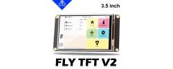 نمایشگر ۳.۵ اینچ خازنی Mellow Fly TFT V2 به همراه برد واسط FLY-G2T کلیپر