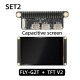پکیج نمایشگر لمسی خازنی Mellow Fly TFT V2 3.5 inch نمایشگر ۳.۵ اینچ خازنی ملو Mellow Fly TFT V2 برد واسط FLY G2T مانیتور لمسی حرارتی ۵۰ فریم SPI پرینتر سه بعدی کلیپر وورون شاپ