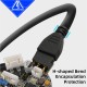 کابل ۳ متری کنباس ملو مدل CAN Cable for Toolboard ابل کن باس ۳ متری ملو Mellow 3M CAN Cable کابل بردهای کله گی پرینتر سه بعدی sb2040 sht36 ضد نویز