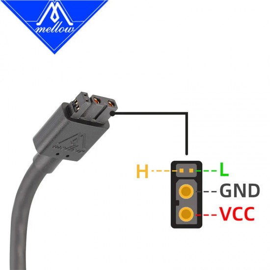 کابل ۳ متری کنباس ملو مدل CAN Cable for Toolboard ابل کن باس ۳ متری ملو Mellow 3M CAN Cable کابل بردهای کله گی پرینتر سه بعدی sb2040 sht36 ضد نویز