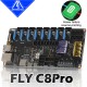 مادربرد ترکیبی ملو Mellow FLY C8 Pro غول کلیپر پردازنده H618 و H723 وای فای دار پرینتر سه بعدی وورون شاپ