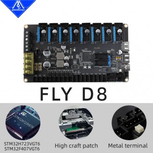 برد کنترلر Mellow FLY D8 Pro برد کنترلر Mellow FLY D8 Pro