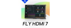 نمایشگر 7 اینچ لمسی Mellow FLY-HDMI7 همراه با کابل فلت