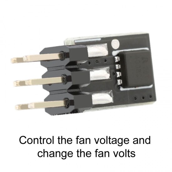 بورد توسعه موسفت فن مدل Mellow Fly Fan MOS برد توسعه موسفت فن ملو Mellow Fly Fan MOS Board ماژول سوئیچ تقویت جریان فن کلیپر پرینتر سه بعدی وورون شاپ