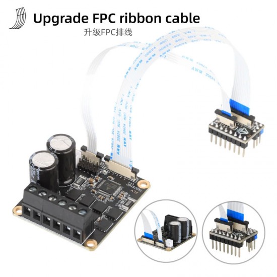 درایور استپر موتور ملو Mellow Fly TMC5160 Pro V1.5 ولتاژ بالا ۴۸ ولت ارتباط SPI قطعات الکترونیکی پرینتر سه بعدی وورون شاپ