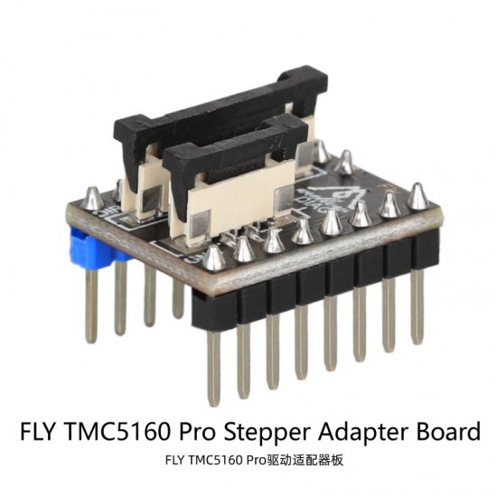 درایور استپر موتور ملو Mellow Fly TMC5160 Pro V1.5 ولتاژ بالا ۴۸ ولت ارتباط SPI قطعات الکترونیکی پرینتر سه بعدی وورون شاپ