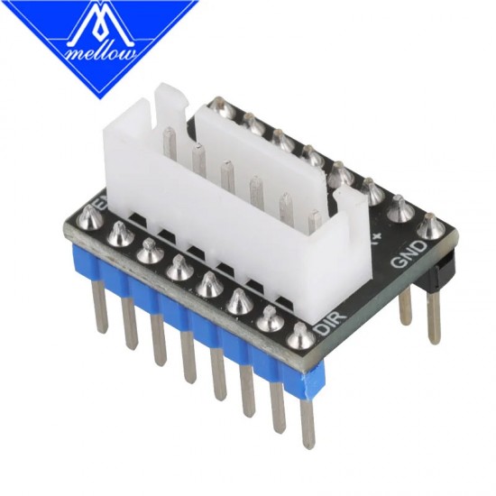 آداپتور درایور خارجی پرینتر سه بعدی Mellow External Driver Adapter آداپتور درایور خارجی موتور ملو Mellow مبدل سیگنال ۳.۳ به ۵ ولت مخصوص اتصال سروو موتور و کلوزلوپ پرینتر سه بعدی شاپ