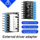 آداپتور درایور خارجی پرینتر سه بعدی Mellow External Driver Adapter آداپتور درایور خارجی موتور ملو Mellow مبدل سیگنال ۳.۳ به ۵ ولت مخصوص اتصال سروو موتور و کلوزلوپ پرینتر سه بعدی شاپ