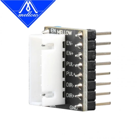 آداپتور درایور خارجی پرینتر سه بعدی Mellow External Driver Adapter آداپتور درایور خارجی موتور ملو Mellow مبدل سیگنال ۳.۳ به ۵ ولت مخصوص اتصال سروو موتور و کلوزلوپ پرینتر سه بعدی شاپ