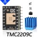 درایور استپر موتور ملو Mellow Fly TMC2209C فوق ساکت ۲.۸ آمپر ریزگام ۲۵۶ مخصوص برد Fly C8 و D5 شاپ