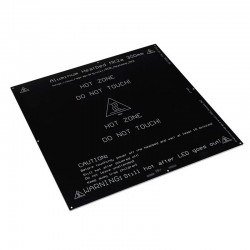 هیت بد آلومینیومی mk2a سایز 328x328 میلی متر  ضخامت 3 میلی متر هیت بد آلومینیومی mk2a سایز 328x328 میلی متر  ضخامت 3 میلی متر