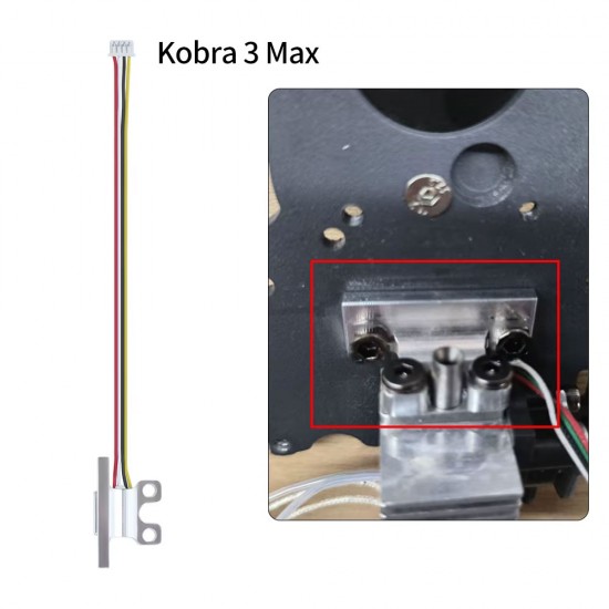 سنسور کرنش Strain Gage پرینتر انی‌کیوبیک کوبرا ۳ مکس جهت کالیبراسیون خودکار LeviQ 3.0