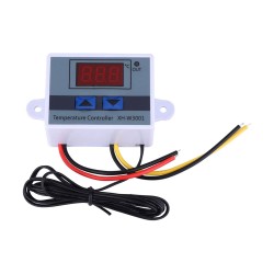 ماژول کنترل دما دیجیتال LED با ولتاژ 220 ولت و توان 1500 وات مدل XH-W3001 با قابلیت اتصال به پراب ضد آب