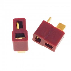 کانکتور تی - T Connector ویژه باتری و منبع تغذیه (یک جفت نری و مادگی) کانکتور تی - T Connector ویژه باتری و منبع تغذیه (یک جفت نری و مادگی)