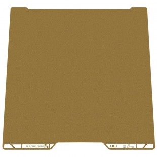صفحه چاپ دو رو PEI textured مناسب Bambu Lab H2D و H2S سایز 355X346.5 میلی متر